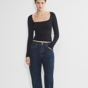 Aritzia home stretch rib long sleeve